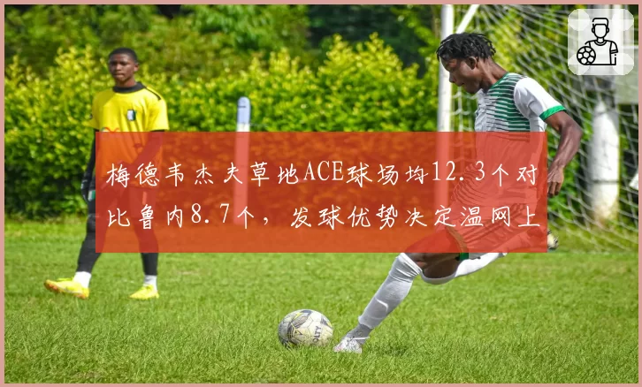 梅德韦杰夫草地ACE球场均12.3个对比鲁内8.7个，发球优势决定温网上限